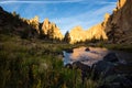Smith Rock, Oregon Royalty Free Stock Photo