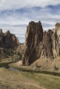 Smith Rock State Park, Central Oregon Royalty Free Stock Photo