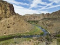 Smith Rock State Park in Oregon Royalty Free Stock Photo