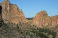 Smith Rock State Park - Terrebonne, Oregon Royalty Free Stock Photo