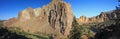 Smith Rock State Park - Terrebonne, Oregon Royalty Free Stock Photo