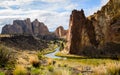 Smith Rock State Park Royalty Free Stock Photo