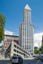 Smith Tower building in Seattle, WA Royalty Free Stock Photo