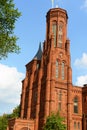 Smithsonian Castle in Washington DC, USA Royalty Free Stock Photo