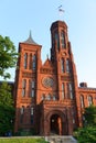 Smithsonian Castle in Washington DC, USA Royalty Free Stock Photo