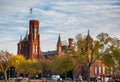 Smithsonian Institution Building on the National Mall, Washington Royalty Free Stock Photo