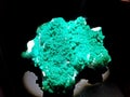Smithsonite for display at the Perot Museum, Dallas Royalty Free Stock Photo