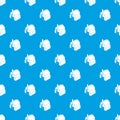 Smithy pattern vector seamless blue