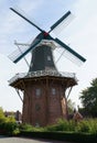 The Smock mill in Papenburg Royalty Free Stock Photo