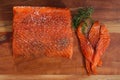 Smocked salmon homemade