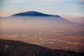 Smog covering city Royalty Free Stock Photo