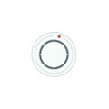 Smoke alarm sensor icon