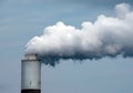 Smoke Billowing out of a Smoke Stack Royalty Free Stock Photo