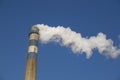 Smoke From a Chimney of Factory Royalty Free Stock Photo