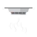 Smoke detector icon Royalty Free Stock Photo