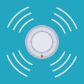 Smoke detector icon Royalty Free Stock Photo