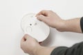Smoke detector Royalty Free Stock Photo