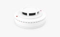 Smoke detector on white Royalty Free Stock Photo