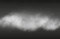 Smoke effect. Vector realistic smoke or for isolated on transparent background