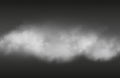 Smoke effect. Vector realistic smoke or for isolated on transparent background
