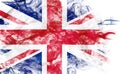 Smoke flag of United Kingdom