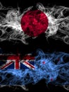 Smoke flags of Japan, Japanese and New Zealand, Ross Dependency