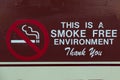 Smoke Free Sign