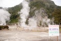 Smoke geothermal waters