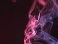 Smoke incense meditation abstract background spiritual background ritual aroma Royalty Free Stock Photo