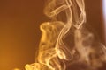 Smoke incense meditation abstract background spiritual background ritual aroma Royalty Free Stock Photo