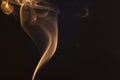 Smoke incense meditation abstract background spiritual background ritual aroma Royalty Free Stock Photo