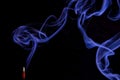 Smoke, Incense Stick Royalty Free Stock Photo