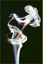 Smoke Photo of woman figure