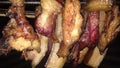 Smoke Pork meat konyak naga style Royalty Free Stock Photo