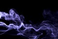 Smoke from incense stick Royalty Free Stock Photo