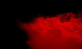 Smoke.Red smoke abstract background.Abstract red smoke hookah on a black background. Royalty Free Stock Photo