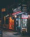 Smoke shop in the West Village, Manhattan, New York City