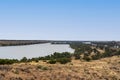 Smoke Signal Hill in the Murray River. Nildottie, South Australia