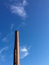 Smoke stack, chimney Royalty Free Stock Photo