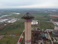 Smoke stack chimney Royalty Free Stock Photo