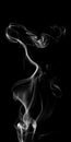 Smoke Stock Image In Black Background Royalty Free Stock Photo