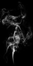 Smoke Stock Image In Black Background Royalty Free Stock Photo