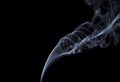 Smoke volutes Royalty Free Stock Photo