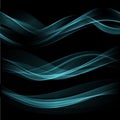 Smoke wave background. Vector illustration