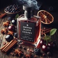 Smoked Black Cherry A fruity and smoky fragrance with black her