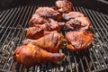 Smoked chicken legs barbeque Royalty Free Stock Photo