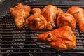 Smoked chicken legs Royalty Free Stock Photo