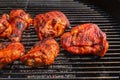 Smoked chicken legs barbeque Royalty Free Stock Photo