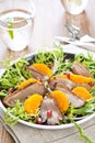 Smoked duck and orange salad