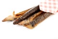 Smoked eel Royalty Free Stock Photo